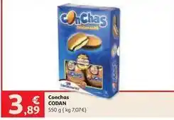 Alcampo Codan - conchas oferta