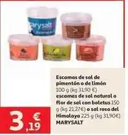 Alcampo Flor - escamas de sal de pimentón o de limón oferta