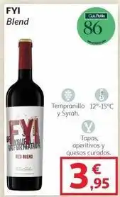 Tempranillo - fyi blend