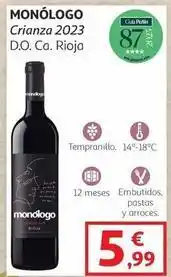Alcampo Tempranillo - monólogo oferta