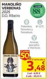 Alcampo Manolino verbenas oferta
