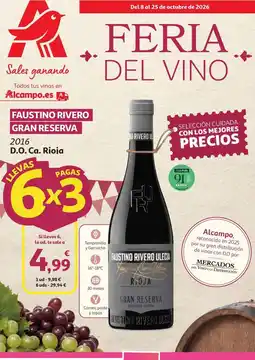 Alcampo Alcampo - gran reserva 2016 oferta