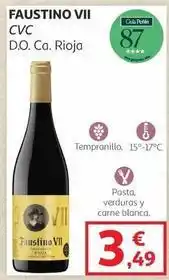 Alcampo Faustino vii - cvc d.o.ca. rioja oferta