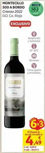 Alcampo Montecillo - montecilio 500 a bordo oferta