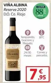 Alcampo Tempranillo - viña albina oferta