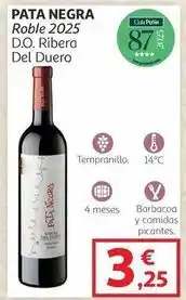 Alcampo Ribera - pata negra oferta