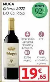 Alcampo Muga - crianza 2022 d.o. ca. rioja oferta