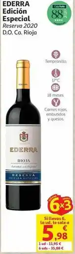 Alcampo Ederra - edición especial oferta