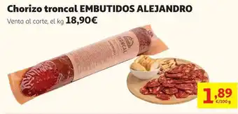 Alejandro - chorizo troncal embutidos