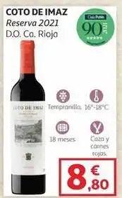 Alcampo Coto - de imaz oferta
