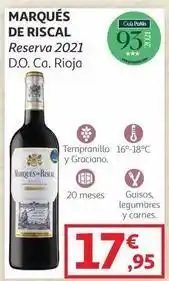 Alcampo Cam - marqués de riscal oferta