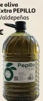 Alcampo Valdepeñas - pepillo de oliva extra valdepenas oferta