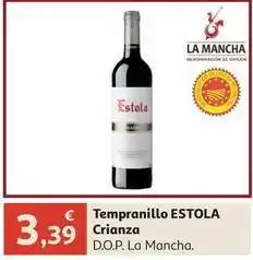 Alcampo Estola - tempranillo crianza oferta