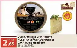 Alcampo Fuentes - queso artesano gran reserva d.o.p. queso manchego oferta