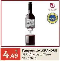Alcampo Castilla - tempranillo oferta