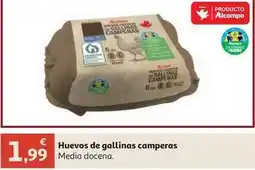 Alcampo Alcampo - huevos de gallinas camperas oferta