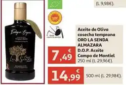 Alcampo Organic - aceite de oliva cosecha temprana oro oferta