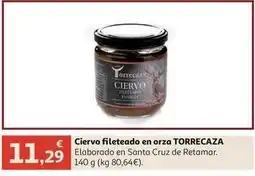 Alcampo Cruz - ciervo fileteado en orza oferta