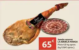 Alcampo La abuela de quesa - jamon reserva oferta