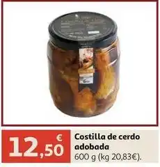 Alcampo Costilla de cerdo adobada oferta