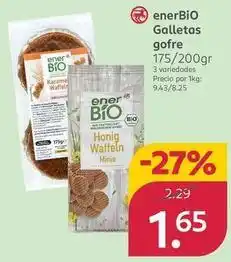 Rossmann Rossmann - enerbio galletas gofre oferta