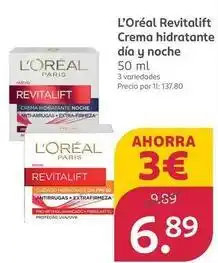 Rossmann L'oréal paris - revitalift crema hidratante dia y noche oferta