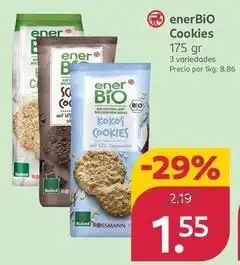 Rossmann Rossmann - enerbio cookies oferta