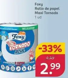 Rossmann Foxy - tornado rollo de papel maxi oferta