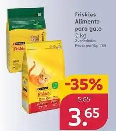 Rossmann Purina - friskies alimento para gato oferta