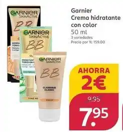 Rossmann Garnier - crema hidratante con color oferta