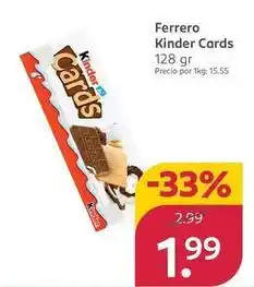 Rossmann Ferrero - kinder cards oferta