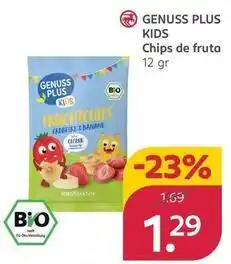 Rossmann Rossmann - genuss plus kids chips de fruta oferta