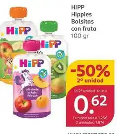 Rossmann Hipp - hippies bolsitas con fruta oferta
