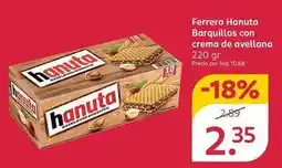 Rossmann Ferrero - barquillos con crema de avellana oferta