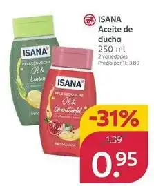 Rossmann Rossmann - isana aceite de ducha oferta