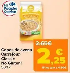 Carrefour Carrefour classic - copos de avena no gluten! oferta
