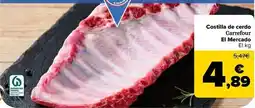 Carrefour Carrefour - costilla de cerdo oferta