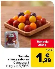 Carrefour Tomate cherry sabores oferta
