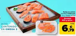 Carrefour Carrefour - rodajas de salmon el mercado oferta