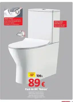 Bauhaus Sistema - pack de wc oferta