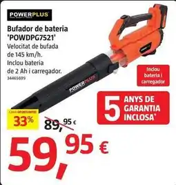 Bauhaus Power plus - bufador de bateria 'powdpg7521' oferta