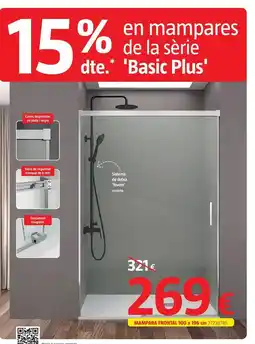 Bauhaus Basic - en mampares de la serie 'basic plus' oferta