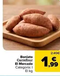 Carrefour Carrefour - boniato el mercado oferta