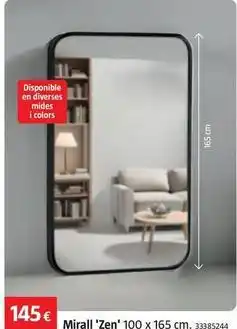 Bauhaus Mirall 'zen' oferta