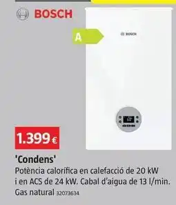 Bauhaus Bosch - condens oferta