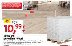 Bauhaus Paviment porcellànic wood oferta