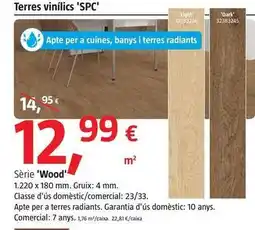 Bauhaus Spc - série 'wood' oferta