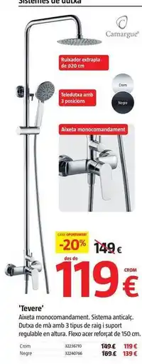 Bauhaus Sistema - plats de dutxa oferta