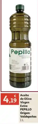 Alcampo Pepillo Aceite de Oliva Virgen Extra oferta