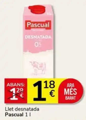 Pascual llet desnatada
